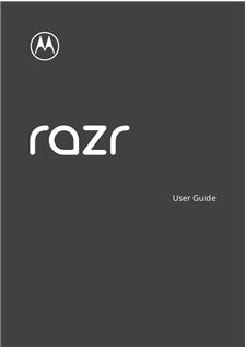 Motorola Razr Flip 5G manual. Smartphone Instructions.